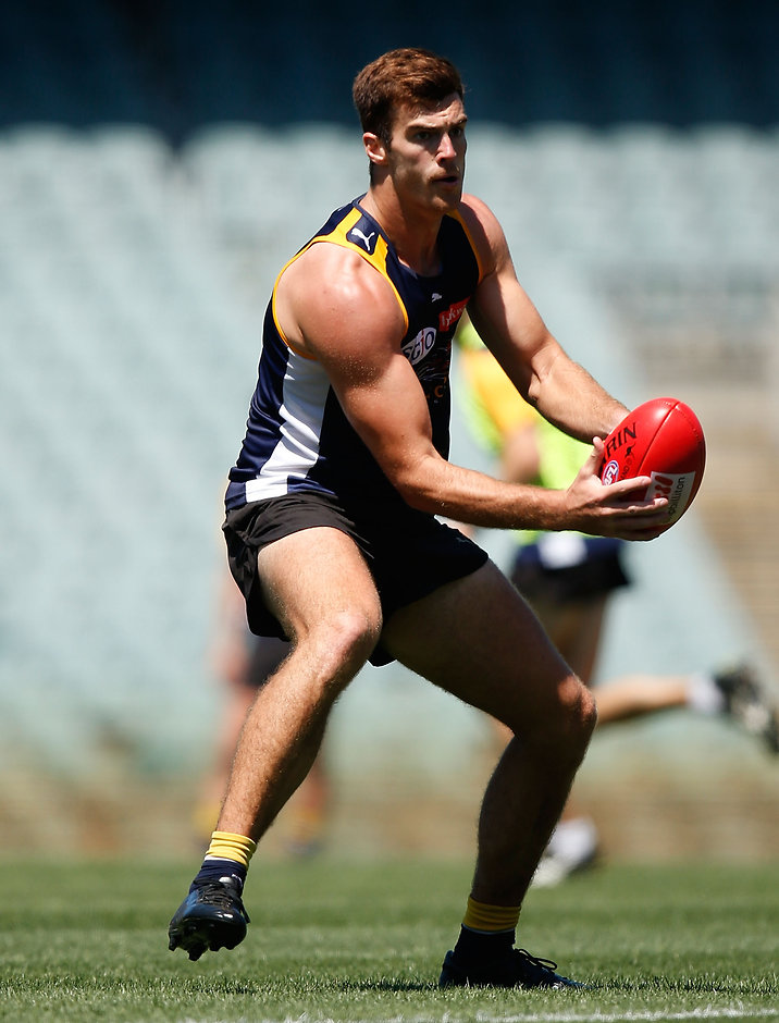 AFL 2014 Training - West Coast 121214 Scott Lycett has been ruled out of West Coast's first NAB Challenge match - ${keywords}
